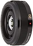 Panasonic 単焦点レンズ マイクロフォーサーズ用 ルミックス G 20mm/F1.7 II ASPH. ブラック H-H020A-K
